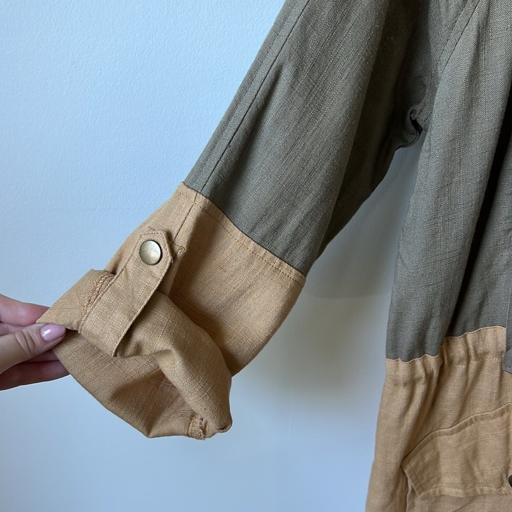 Blu Pepper Colorblock Jacket - Picture 7 of 9